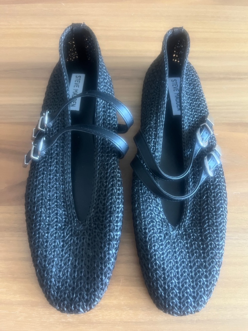 Steve Madden Woven Laney Ballet Flats
